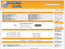 Tablet Screenshot of planetarajil.com